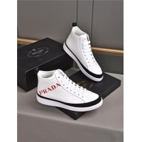 Cheap Prada High Tops Shoes For Men #935485 Replica Wholesale [$82.00 USD] [ITEM#935485] on Replica Prada High Top Shoes