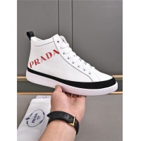 Cheap Prada High Tops Shoes For Men #935485 Replica Wholesale [$82.00 USD] [ITEM#935485] on Replica Prada High Top Shoes