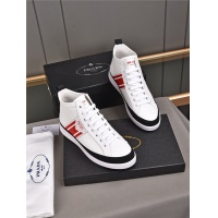 Cheap Prada High Tops Shoes For Men #935487 Replica Wholesale [$82.00 USD] [ITEM#935487] on Replica Prada High Top Shoes