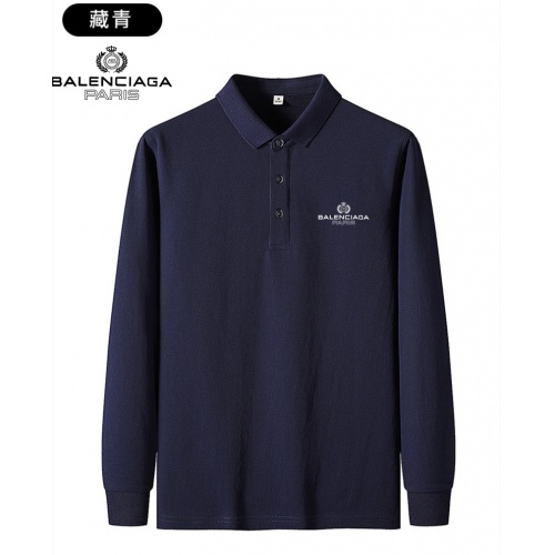 Cheap Balenciaga T-Shirts Long Sleeved For Men #937692 Replica Wholesale [$38.00 USD] [ITEM#937692] on Replica Balenciaga T-Shirts