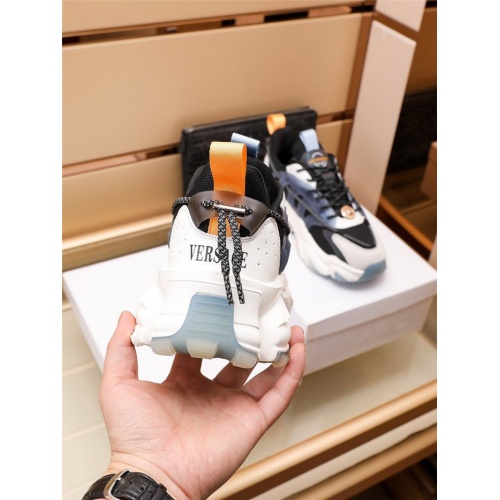 Cheap Versace Casual Shoes For Men #938390 Replica Wholesale [$85.00 USD] [ITEM#938390] on Replica Versace Casual Shoes