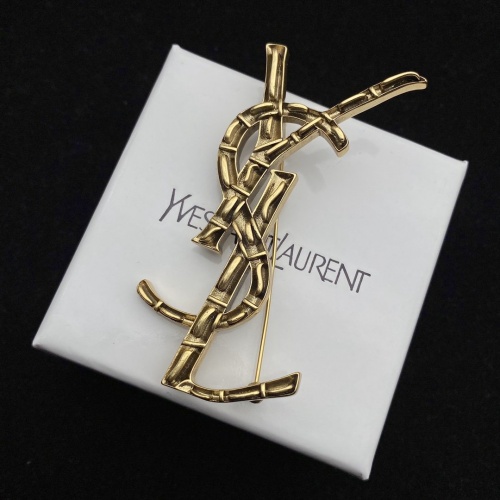 Cheap Yves Saint Laurent Brooches #938584 Replica Wholesale [$32.00 USD] [ITEM#938584] on Replica Yves Saint Laurent Brooches