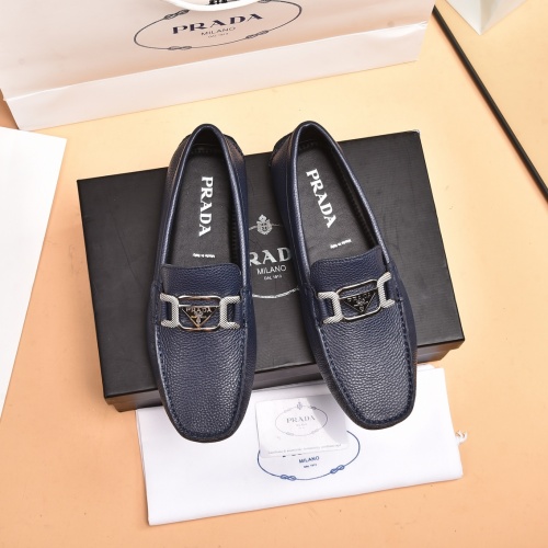 Cheap Prada Leather Shoes For Men #938944 Replica Wholesale [$80.00 USD] [ITEM#938944] on Replica Prada Leather Shoes
