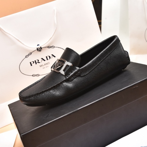 Cheap Prada Leather Shoes For Men #938945 Replica Wholesale [$80.00 USD] [ITEM#938945] on Replica Prada Leather Shoes