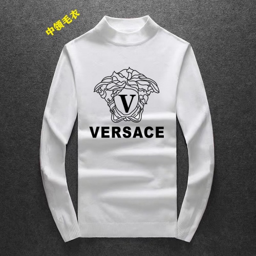 Cheap Versace Sweaters Long Sleeved For Men #939567 Replica Wholesale [$48.00 USD] [ITEM#939567] on Replica Versace Sweaters