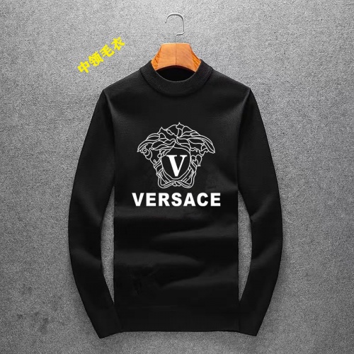 Cheap Versace Sweaters Long Sleeved For Men #939569 Replica Wholesale [$48.00 USD] [ITEM#939569] on Replica Versace Sweaters