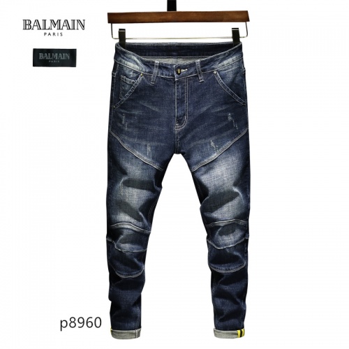 Cheap Balmain Jeans For Men #940050 Replica Wholesale [$48.00 USD] [ITEM#940050] on Replica Balmain Jeans