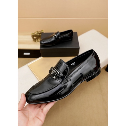 Cheap Prada Leather Shoes For Men #940306 Replica Wholesale [$80.00 USD] [ITEM#940306] on Replica Prada Leather Shoes