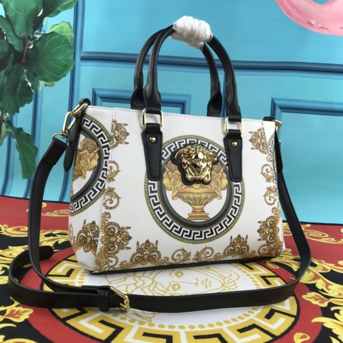 Cheap Versace AAA Quality Handbags For Women #940970 Replica Wholesale [$88.00 USD] [ITEM#940970] on Replica Versace AAA Quality Handbags