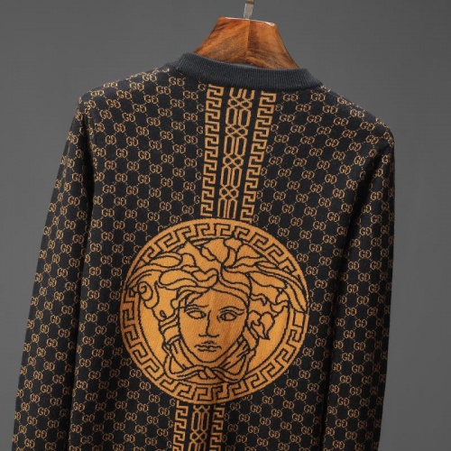 Cheap Versace Sweaters Long Sleeved For Men #941238 Replica Wholesale [$50.00 USD] [ITEM#941238] on Replica Versace Sweaters