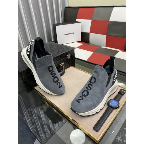 Cheap Dsquared2 Casual Shoes For Men #941609 Replica Wholesale [$82.00 USD] [ITEM#941609] on Replica Dsquared Casual Shoes