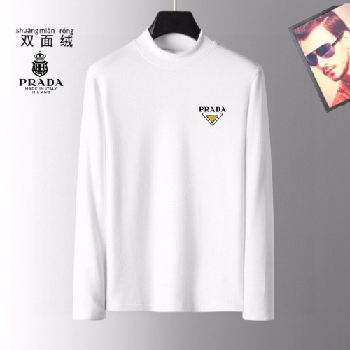 Cheap Prada T-Shirts Long Sleeved For Men #941756 Replica Wholesale [$38.00 USD] [ITEM#941756] on Replica Prada T-Shirts