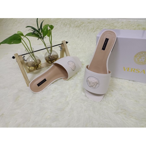 Cheap Versace Slippers For Women #941793 Replica Wholesale [$64.00 USD] [ITEM#941793] on Replica Versace Slippers