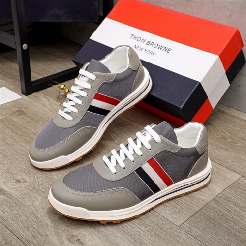 Cheap Thom Browne TB Casual Shoes For Men #941943 Replica Wholesale [$82.00 USD] [ITEM#941943] on Replica Thom Browne TB Casual Shoes