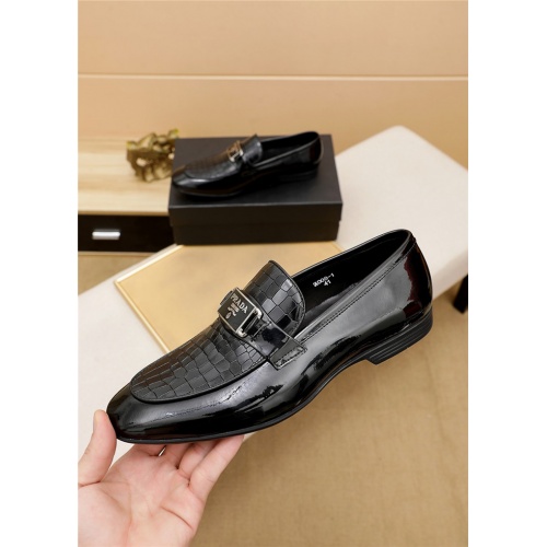 Cheap Prada Leather Shoes For Men #943139 Replica Wholesale [$80.00 USD] [ITEM#943139] on Replica Prada Leather Shoes