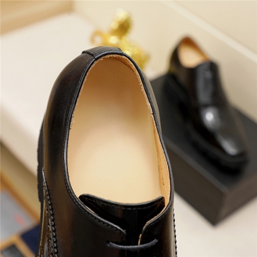 Cheap Prada Leather Shoes For Men #943206 Replica Wholesale [$96.00 USD] [ITEM#943206] on Replica Prada Leather Shoes