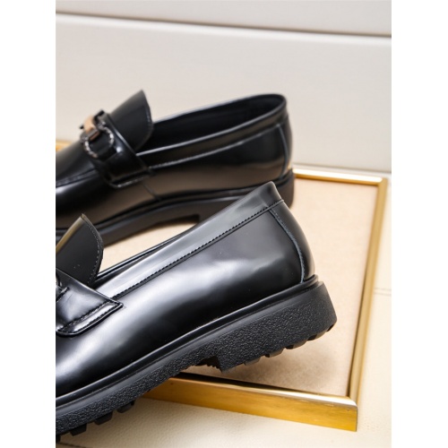 Cheap Salvatore Ferragamo Leather Shoes For Men #943239 Replica Wholesale [$85.00 USD] [ITEM#943239] on Replica Salvatore Ferragamo Leather Shoes