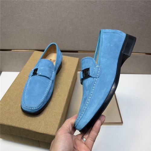 Cheap Salvatore Ferragamo Leather Shoes For Men #943606 Replica Wholesale [$108.00 USD] [ITEM#943606] on Replica Salvatore Ferragamo Leather Shoes