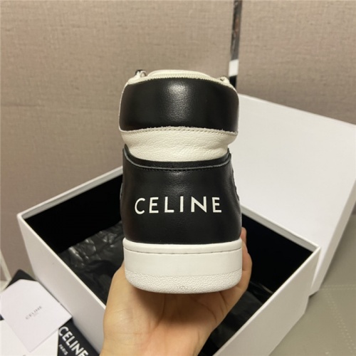 Cheap Celine High Tops Shoes For Women #944079 Replica Wholesale [$135.00 USD] [ITEM#944079] on Replica Celine High Top Shoes