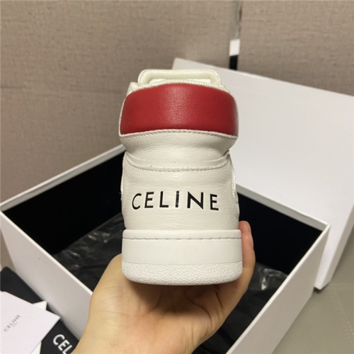 Cheap Celine High Tops Shoes For Women #944081 Replica Wholesale [$135.00 USD] [ITEM#944081] on Replica Celine High Top Shoes
