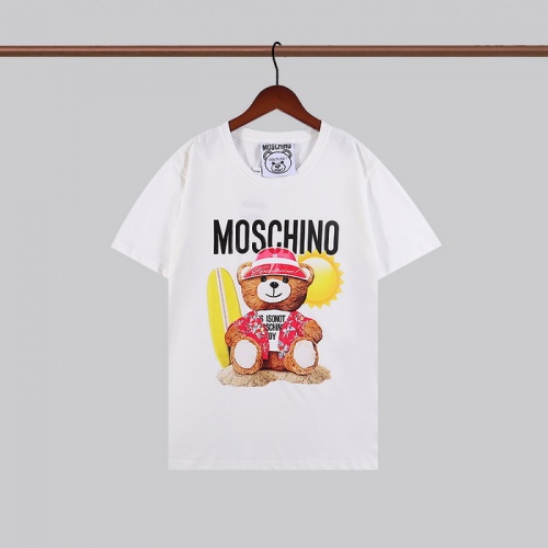 Cheap Moschino T-Shirts Short Sleeved For Unisex #944711 Replica Wholesale [$26.00 USD] [ITEM#944711] on Replica Moschino T-Shirts