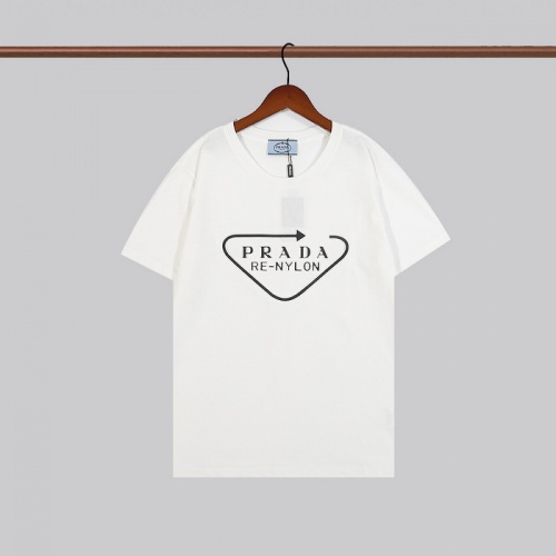 Cheap Prada T-Shirts Short Sleeved For Unisex #944733 Replica Wholesale [$30.00 USD] [ITEM#944733] on Replica Prada T-Shirts