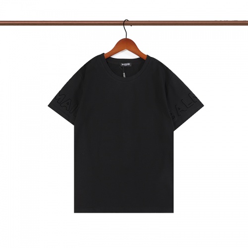 Cheap Balmain T-Shirts Short Sleeved For Unisex #945954 Replica Wholesale [$29.00 USD] [ITEM#945954] on Replica Balmain T-Shirts