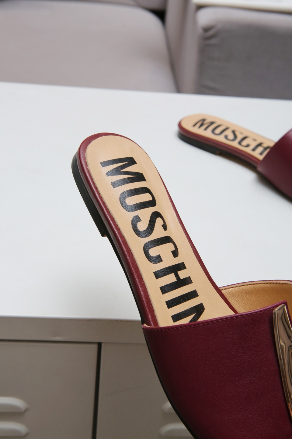 Cheap Moschino Slippers For Women #941863 Replica Wholesale [$68.00 USD ...