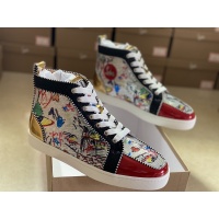 Cheap Christian Louboutin High Tops Shoes For Men #940034 Replica Wholesale [$115.00 USD] [ITEM#940034] on Replica Christian Louboutin High Top Shoes