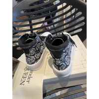 Cheap Alexander McQueen High Tops Shoes For Women #946182 Replica Wholesale [$85.00 USD] [ITEM#946182] on Replica Alexander McQueen High Tops Shoes