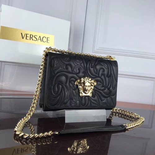 Cheap Versace AAA Quality Messenger Bags For Women #946975 Replica Wholesale [$128.00 USD] [ITEM#946975] on Replica Versace AAA Quality Messenger Bags