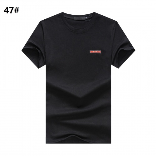 Cheap Prada T-Shirts Short Sleeved For Men #947377 Replica Wholesale [$24.00 USD] [ITEM#947377] on Replica Prada T-Shirts