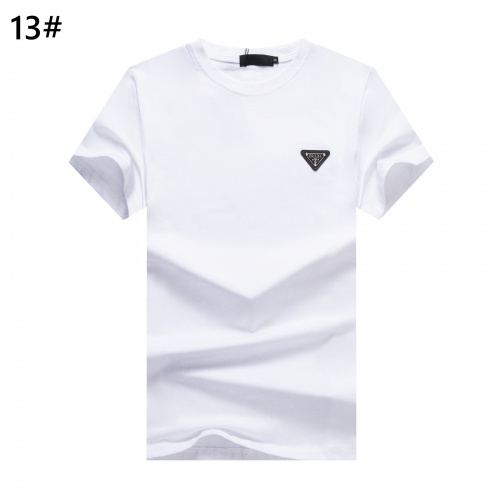 Cheap Prada T-Shirts Short Sleeved For Men #947378 Replica Wholesale [$24.00 USD] [ITEM#947378] on Replica Prada T-Shirts