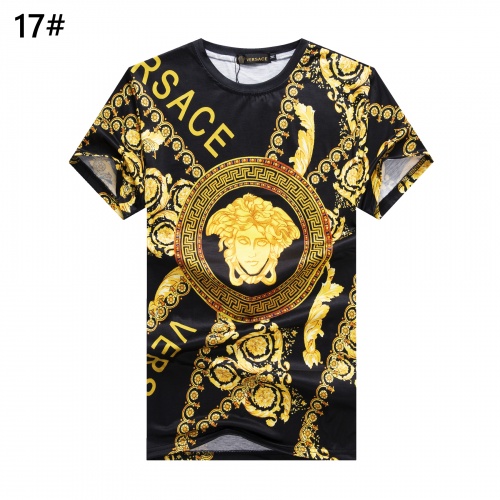 Cheap Versace T-Shirts Short Sleeved For Men #947381 Replica Wholesale [$24.00 USD] [ITEM#947381] on Replica Versace T-Shirts