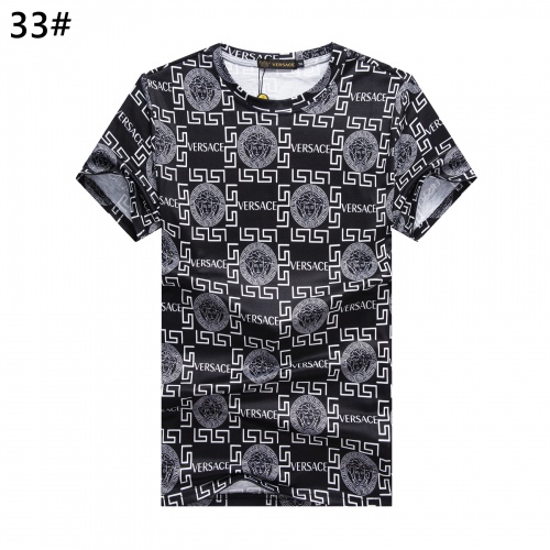 Cheap Versace T-Shirts Short Sleeved For Men #947382 Replica Wholesale [$24.00 USD] [ITEM#947382] on Replica Versace T-Shirts