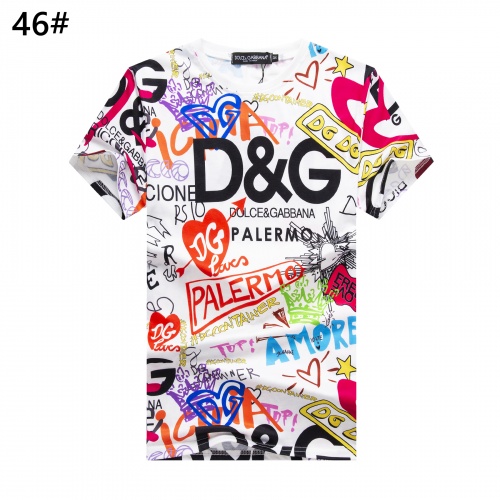 Cheap Dolce &amp; Gabbana D&amp;G T-Shirts Short Sleeved For Men #947395 Replica Wholesale [$24.00 USD] [ITEM#947395] on Replica Dolce &amp; Gabbana D&amp;G T-Shirts