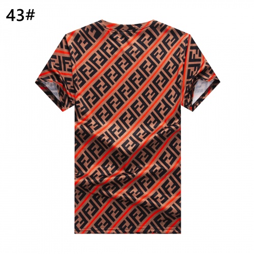 Cheap Fendi T-Shirts Short Sleeved For Men #947404 Replica Wholesale [$24.00 USD] [ITEM#947404] on Replica Fendi T-Shirts