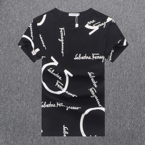 Cheap Salvatore Ferragamo T-Shirts Short Sleeved For Men #947509 Replica Wholesale [$24.00 USD] [ITEM#947509] on Replica Salvatore Ferragamo T-Shirts