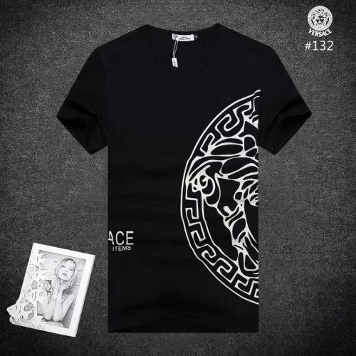 Cheap Versace T-Shirts Short Sleeved For Men #947552 Replica Wholesale [$24.00 USD] [ITEM#947552] on Replica Versace T-Shirts