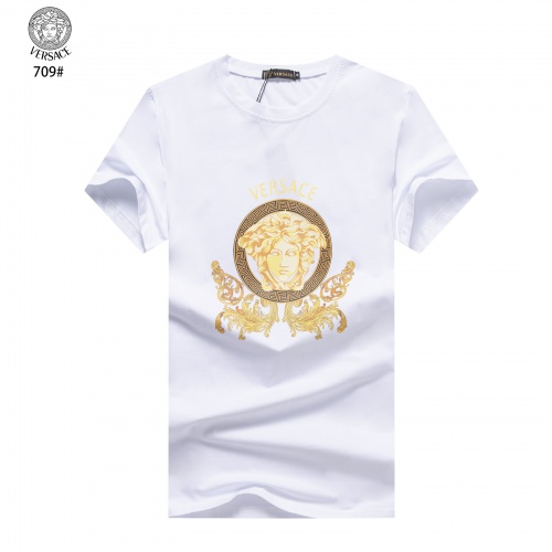 Cheap Versace T-Shirts Short Sleeved For Men #947557 Replica Wholesale [$24.00 USD] [ITEM#947557] on Replica Versace T-Shirts