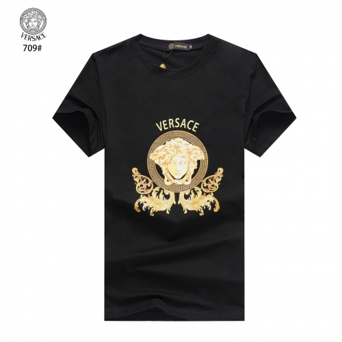 Cheap Versace T-Shirts Short Sleeved For Men #947558 Replica Wholesale [$24.00 USD] [ITEM#947558] on Replica Versace T-Shirts