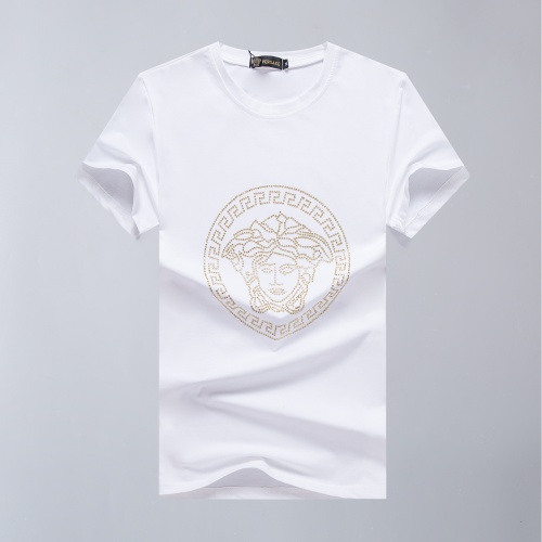 Cheap Versace T-Shirts Short Sleeved For Men #947565 Replica Wholesale [$24.00 USD] [ITEM#947565] on Replica Versace T-Shirts