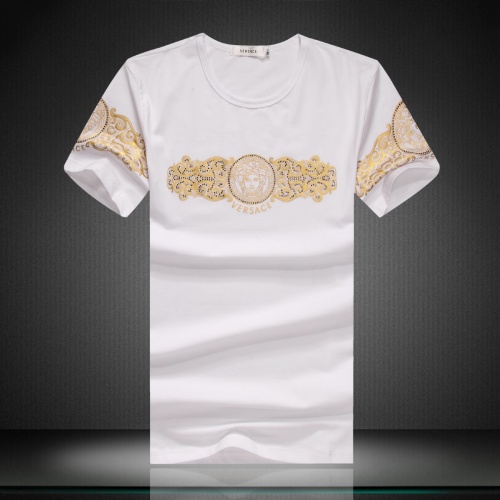 Cheap Versace T-Shirts Short Sleeved For Men #947590 Replica Wholesale [$24.00 USD] [ITEM#947590] on Replica Versace T-Shirts