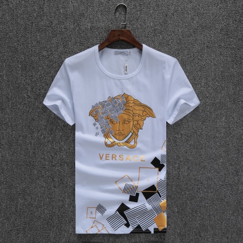 Cheap Versace T-Shirts Short Sleeved For Men #947598 Replica Wholesale [$24.00 USD] [ITEM#947598] on Replica Versace T-Shirts