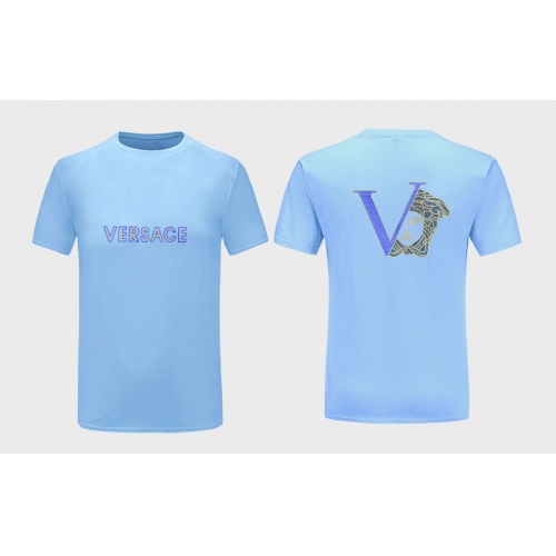 Cheap Versace T-Shirts Short Sleeved For Men #947772 Replica Wholesale [$27.00 USD] [ITEM#947772] on Replica Versace T-Shirts
