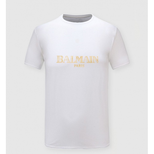 Cheap Balmain T-Shirts Short Sleeved For Men #947786 Replica Wholesale [$27.00 USD] [ITEM#947786] on Replica Balmain T-Shirts