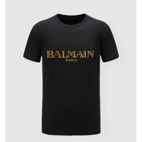 Cheap Balmain T-Shirts Short Sleeved For Men #947803 Replica Wholesale [$27.00 USD] [ITEM#947803] on Replica Balmain T-Shirts