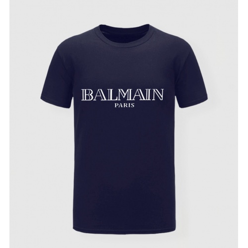 Cheap Balmain T-Shirts Short Sleeved For Men #947845 Replica Wholesale [$27.00 USD] [ITEM#947845] on Replica Balmain T-Shirts