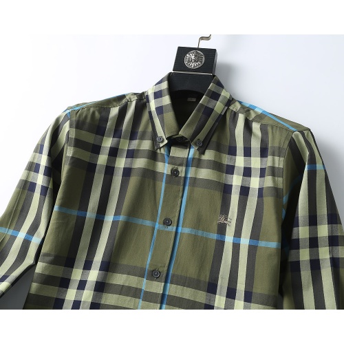 Cheap Burberry Shirts Long Sleeved For Men #947919 Replica Wholesale [$36.00 USD] [ITEM#947919] on Replica Burberry Shirts