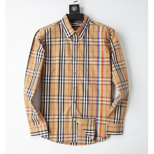 Cheap Burberry Shirts Long Sleeved For Men #947921 Replica Wholesale [$36.00 USD] [ITEM#947921] on Replica Burberry Shirts